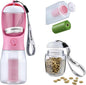 Dog Water Bottle with Food Container