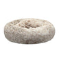 Calming Dog Bed & Cat Bed, Anti-Anxiety Donut Dog Cuddler Bed, Warming Cozy Soft Dog Round Bed, Fluffy Faux Fur Plush Dog Cat Cushion Bed for Small Medium Dogs and Cats