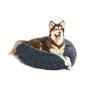 Calming Dog Bed & Cat Bed, Anti-Anxiety Donut Dog Cuddler Bed, Warming Cozy Soft Dog Round Bed, Fluffy Faux Fur Plush Dog Cat Cushion Bed for Small Medium Dogs and Cats